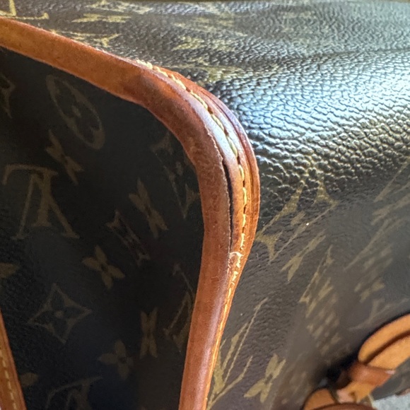 Louis Vuitton Dark Brown Monogram Tote